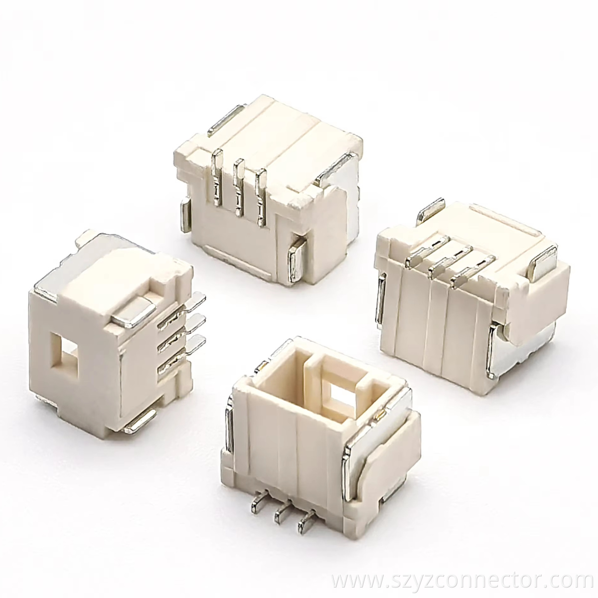 1.5mm Pitch Wafer Automotive-Grade Pin Header Connector SMT 3P